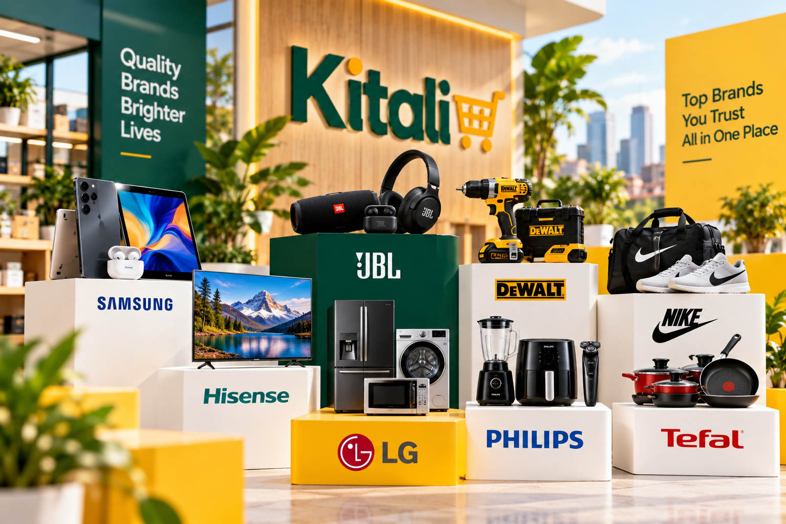 Brands on the Kitali marketplace