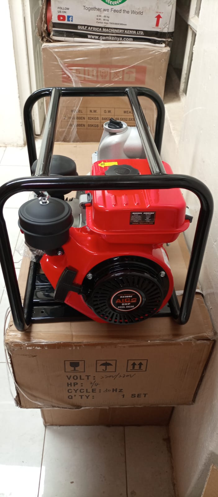 Aico Japan ADP80 3-Inch Diesel Water Pump – Heavy-Duty Normal Pressure Irrigation & Water Transfer Pump