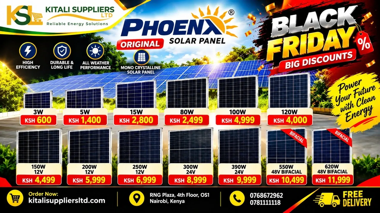 Kitali Suppliers Solar, Inverters & Backup Power Equipment in Kenya