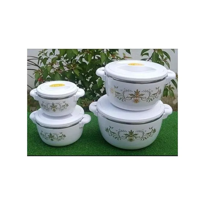 Perfect Stainless Steel Insulated Hot Pot 4pcs