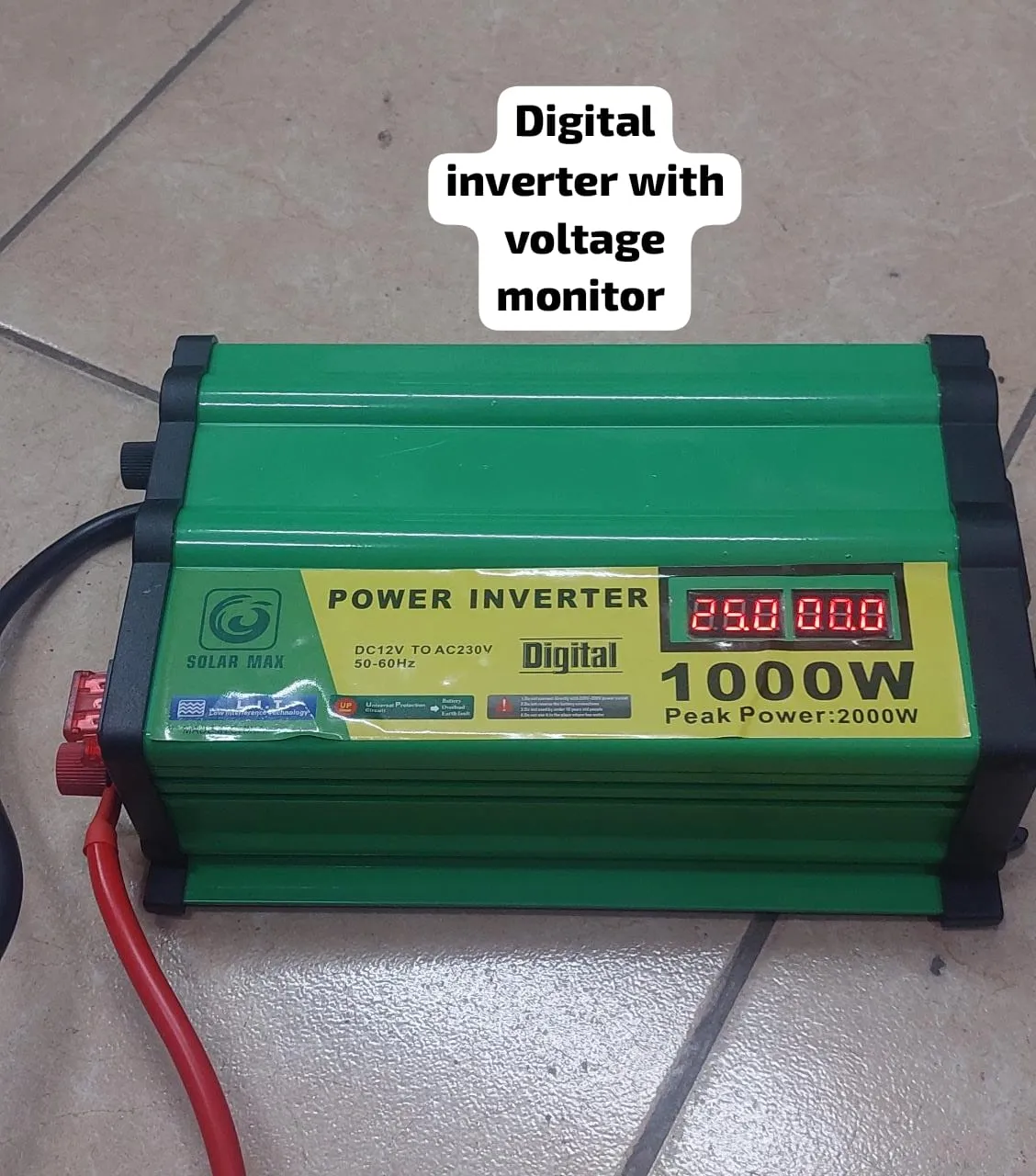 Solarmax 1000W Inverter Dc To Ac Solar Inverter Solar Power Inverter Pure Sine Wave Inverter