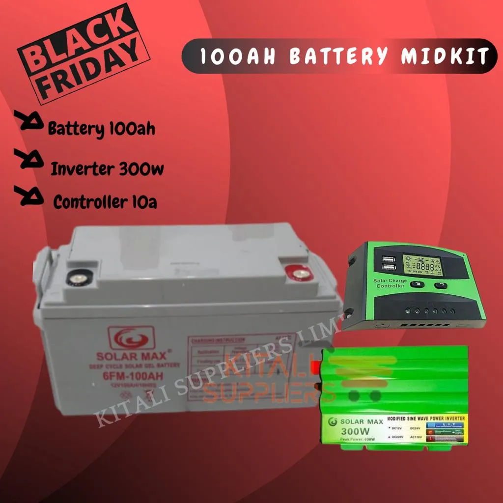 100ah solar midkit