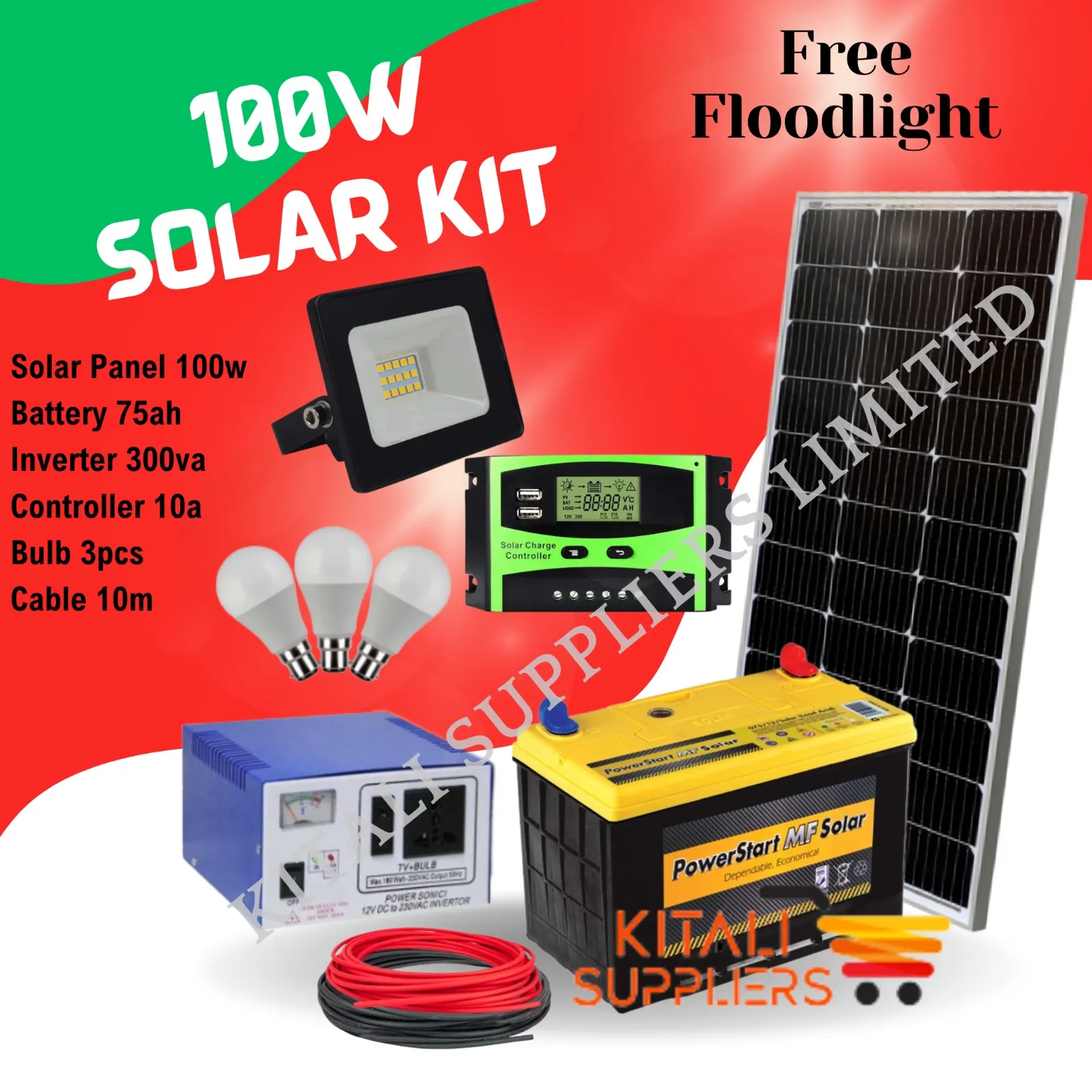 100W SOLARKIT