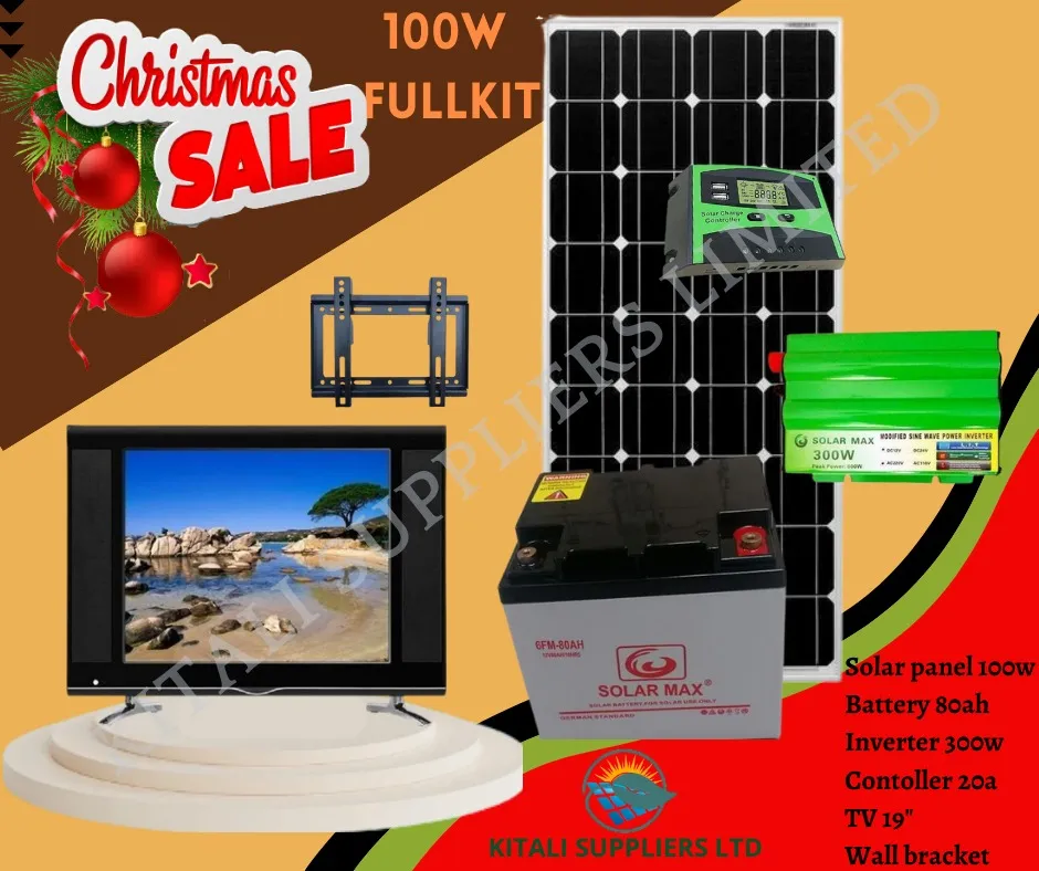 100w solar fullkit