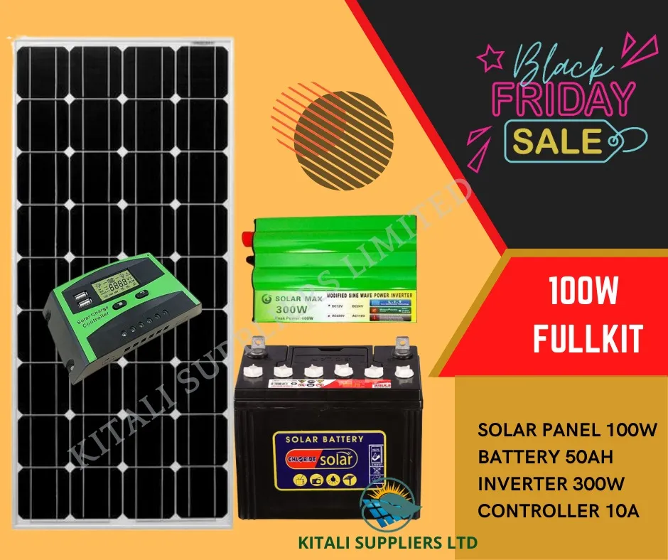 Special solar fullkit for 100w