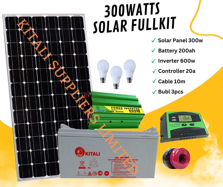 Solar Fullkit 300Watts