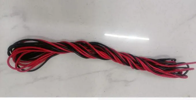 4.0mm cable 10m 5(Red) , 5 ( black), ( Per meter 150)