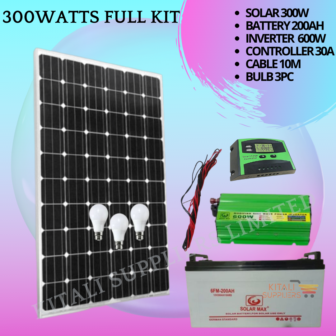 Special Offer Solar 300watts Fullkit
