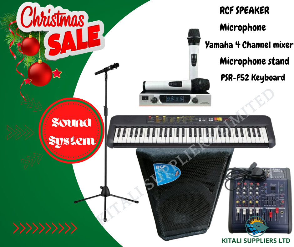 Complete RCF Speaker system