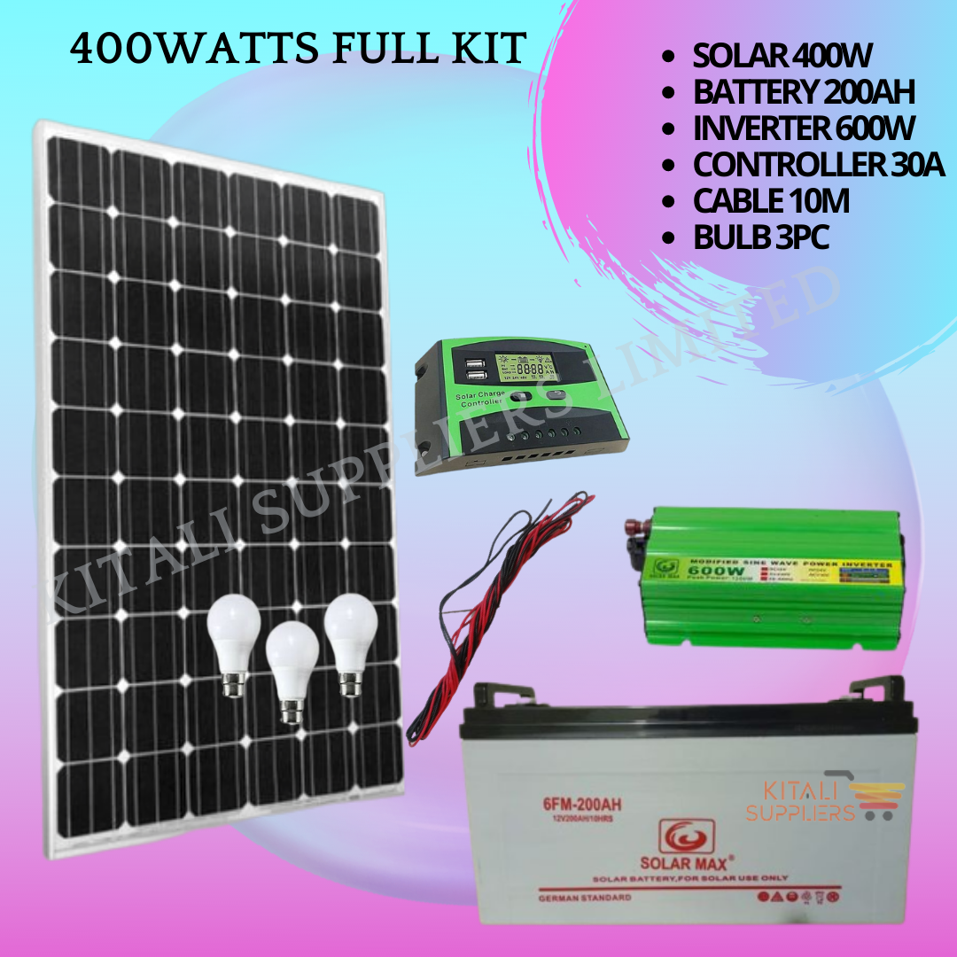 Special Offer Solar 400watts Fullkit