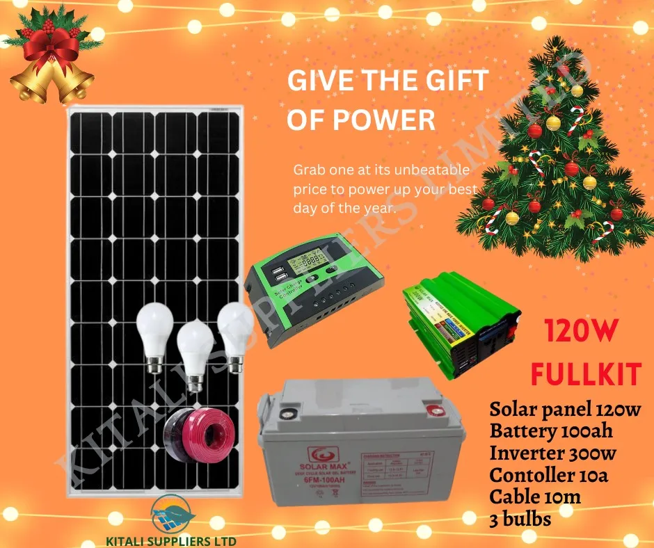 smart offer for 120w solar fullkit