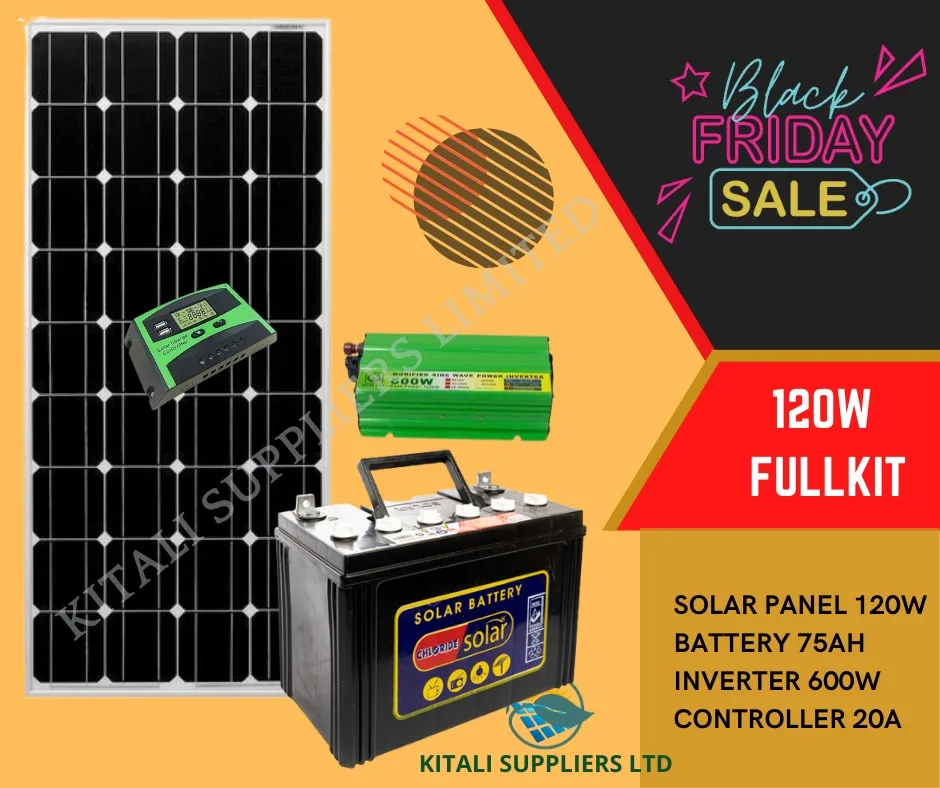 Smart solar fullkit 120w