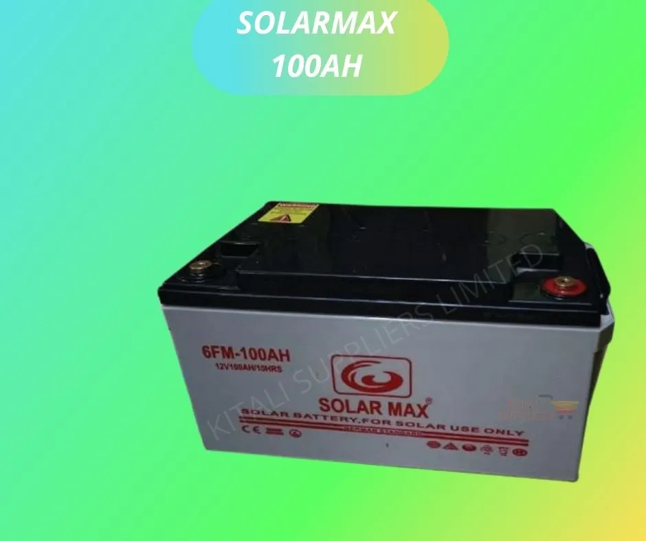 SOLAR GEL BATTERY 100AH SOLARMAX
