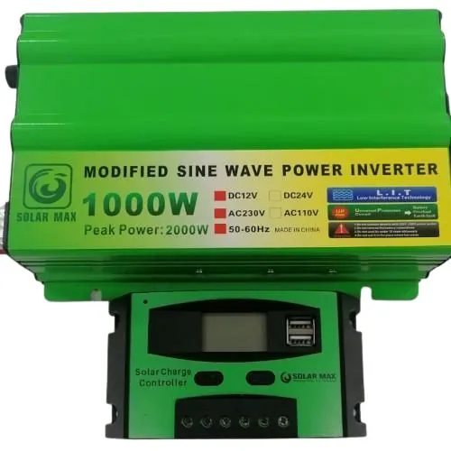 Solarmax 1000watts Power Inverter And Free Solar Charger Controller