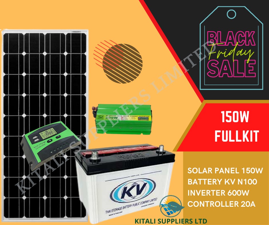 150w solar fullkit