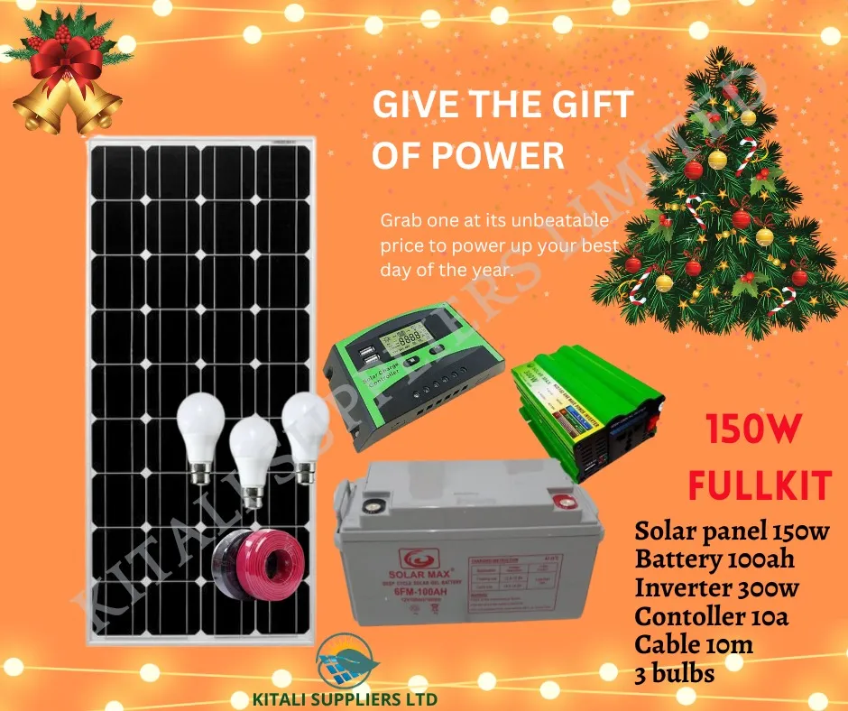 150w solar smart fullkit