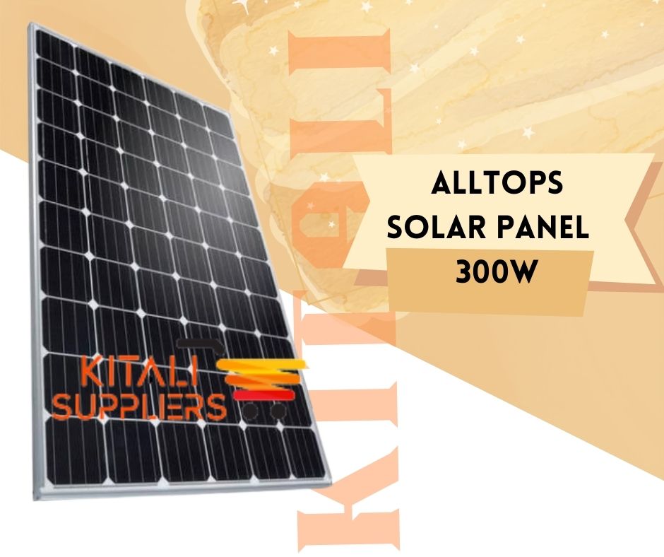Alltops 300w monocrystalline solar panel