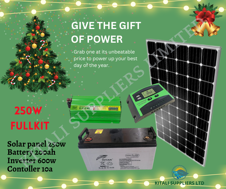 350w Solar Fullkit Monocrystalline Panel with Ritar Battery