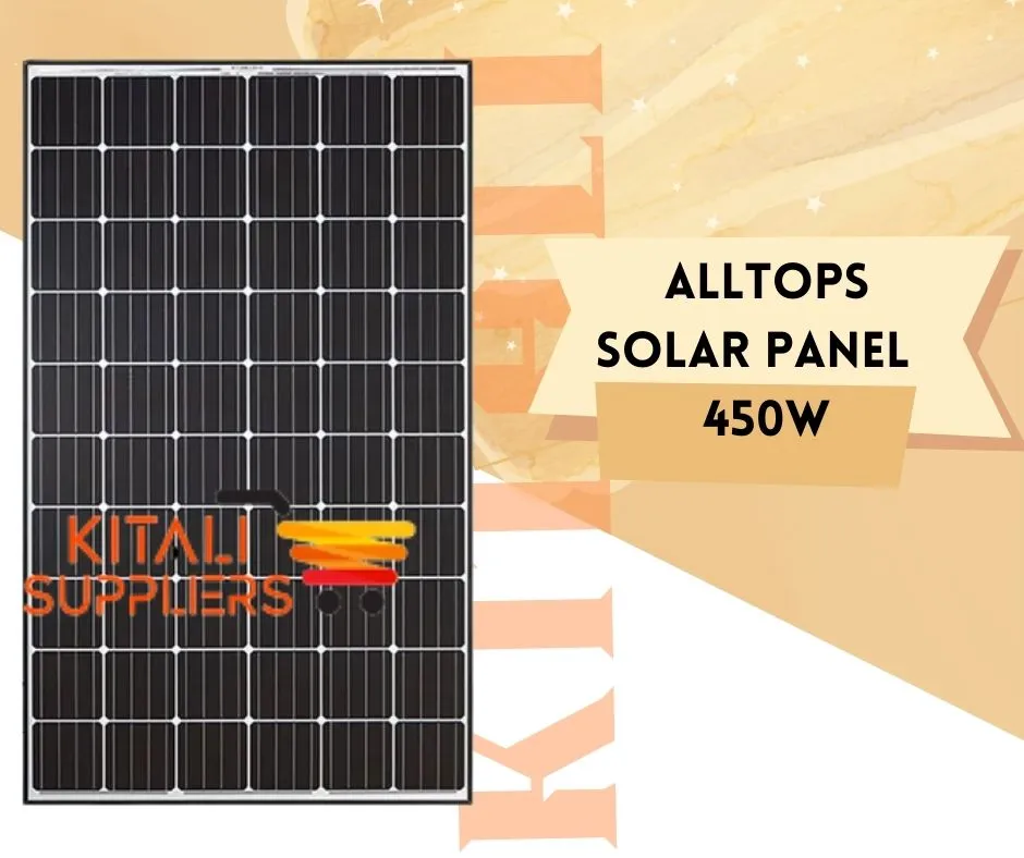 Alltops 450w monocrystalline solar panel