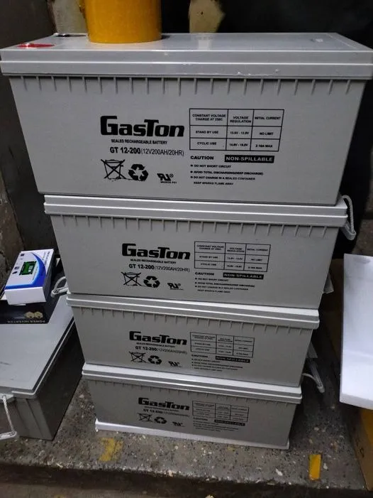 200ah Gaston battery 4pc