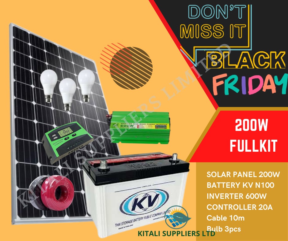 smart solar fullkit for 200w