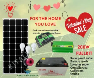 200w solarmax fullkit
