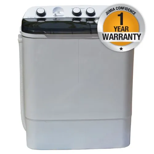 Mika MWSTT2207 Top Load Twin Washing Machine - 7Kg
