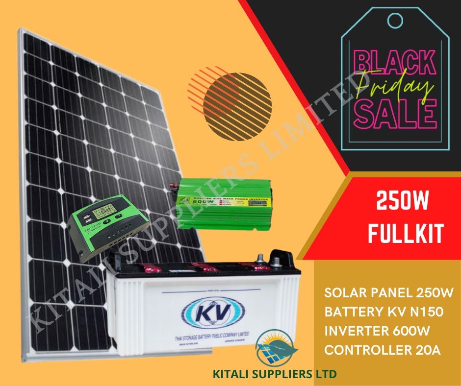 250w smart solar fullkit