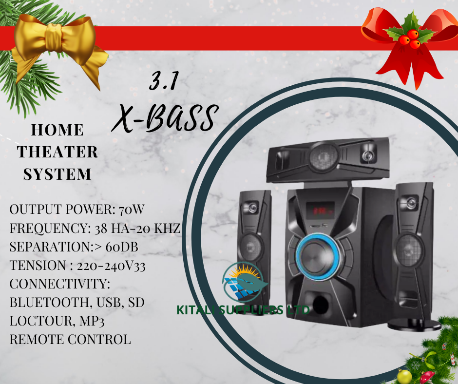SUB WOOFER SYSTEM WITH REMOTE CONTROL