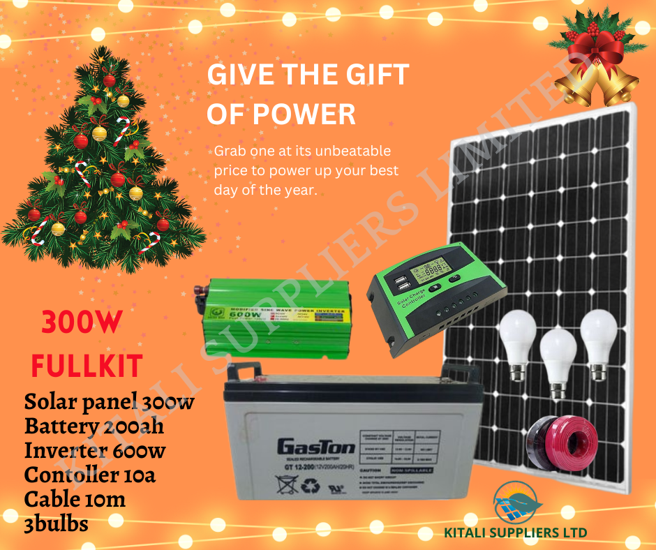 330w Solar Fullkit Monocrystalline Panel with Solarpex Battery