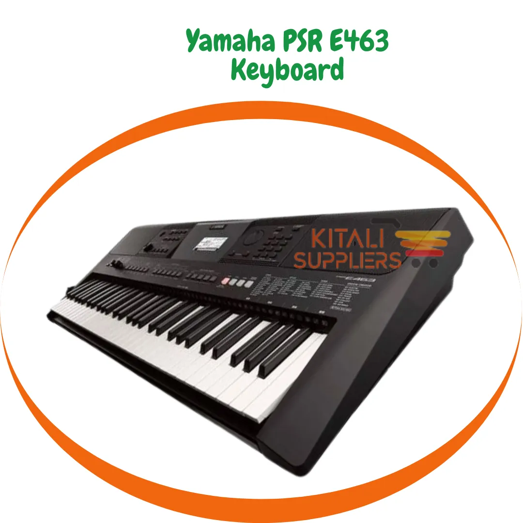 Yamaha PSR E463 Professional 61 Keys Piano Keyboard System With USB Black normal Yamaha PSR E463