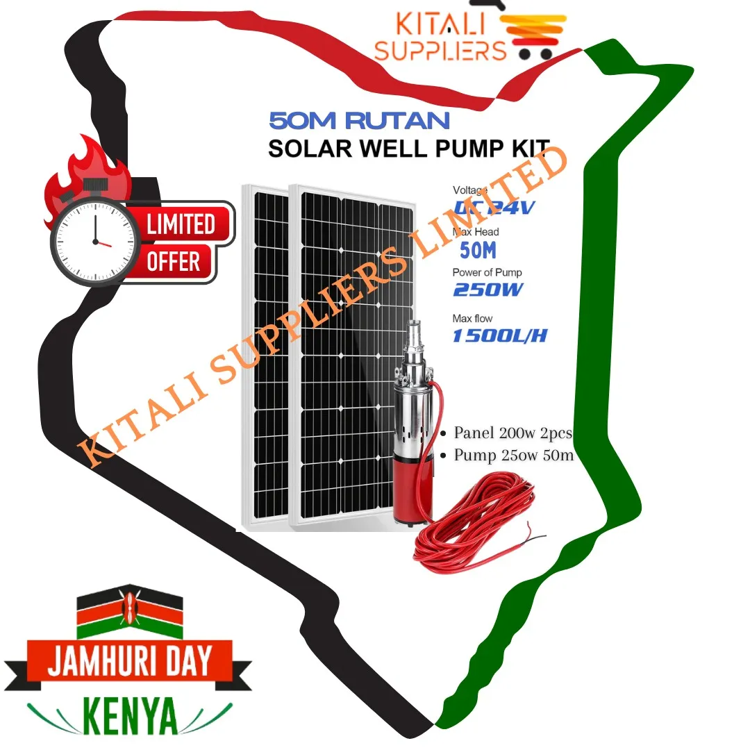 Special offer for 2pc 200w solarmax panel solarmax pump 250w power black