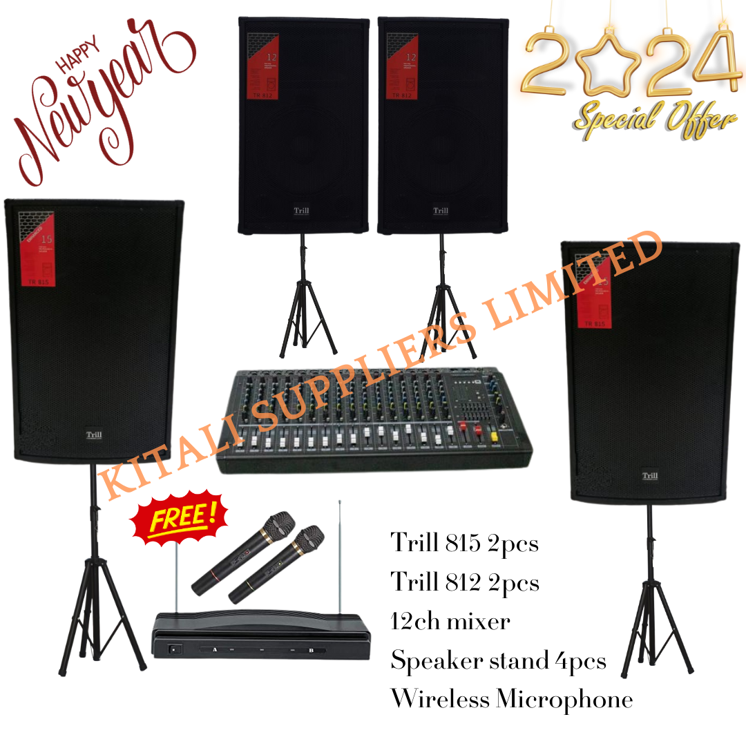 Trill speakers PA system