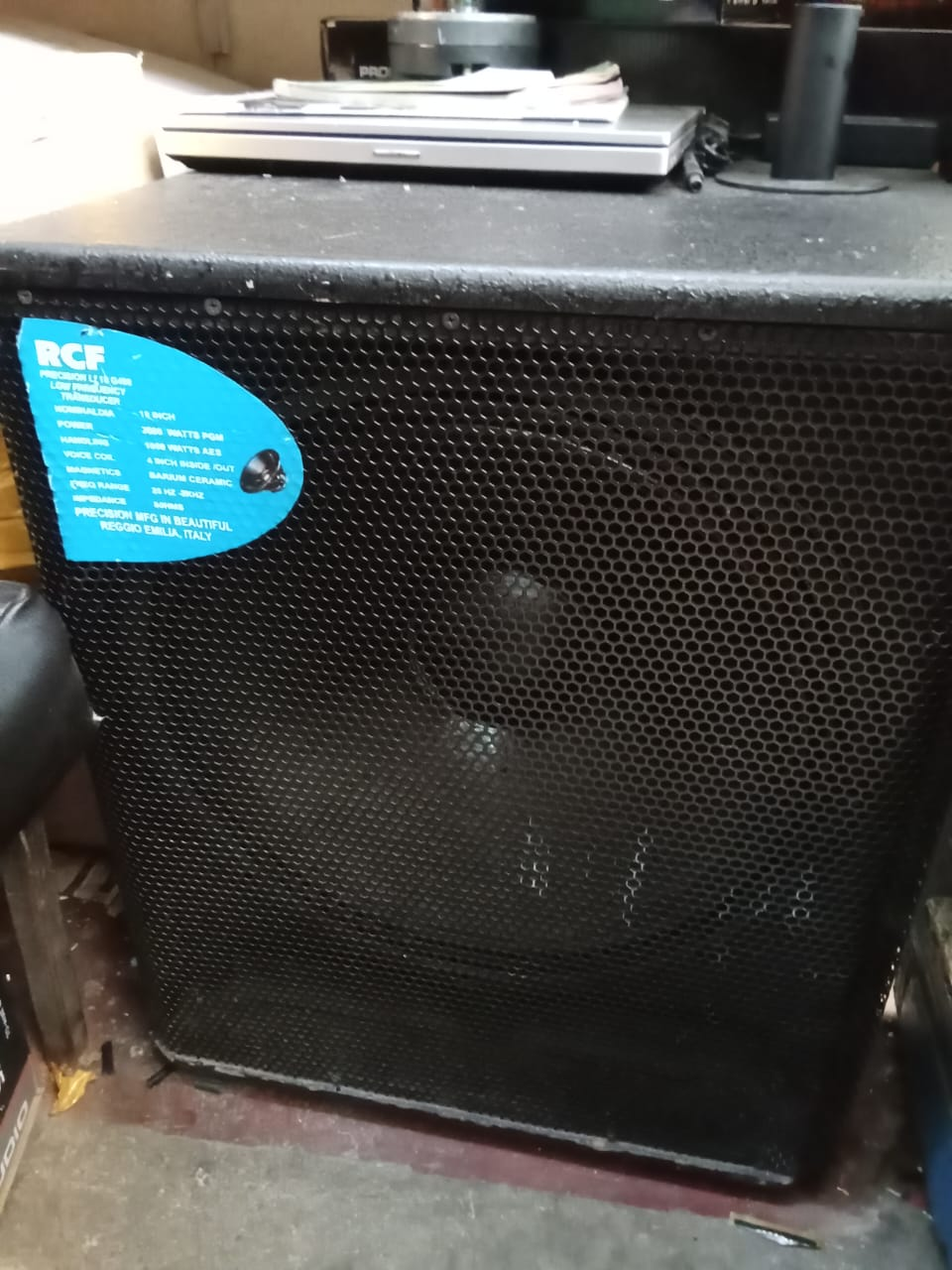 Rcf Base speaker 18 inch