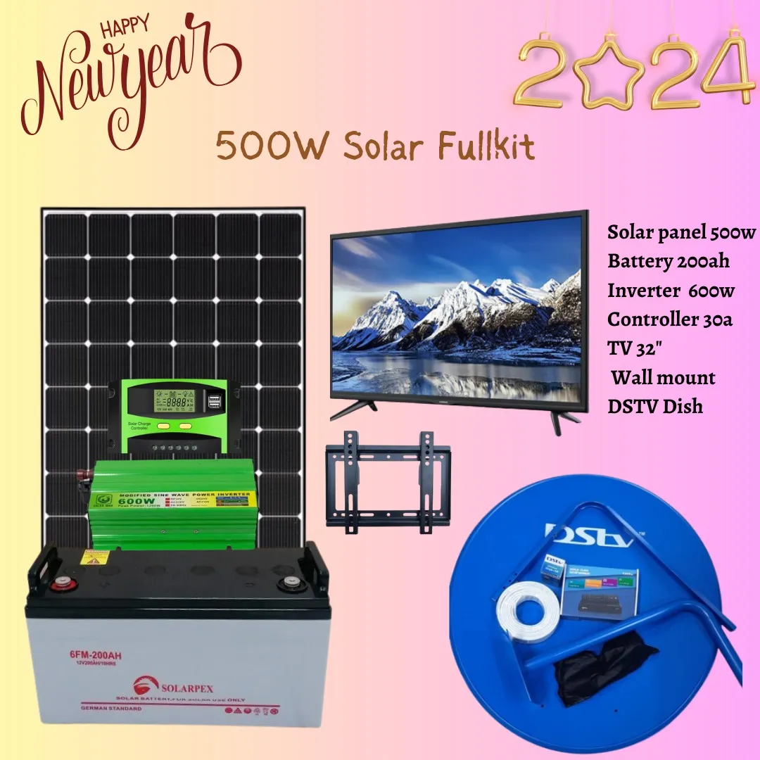 500W Solar set with DSTV SET