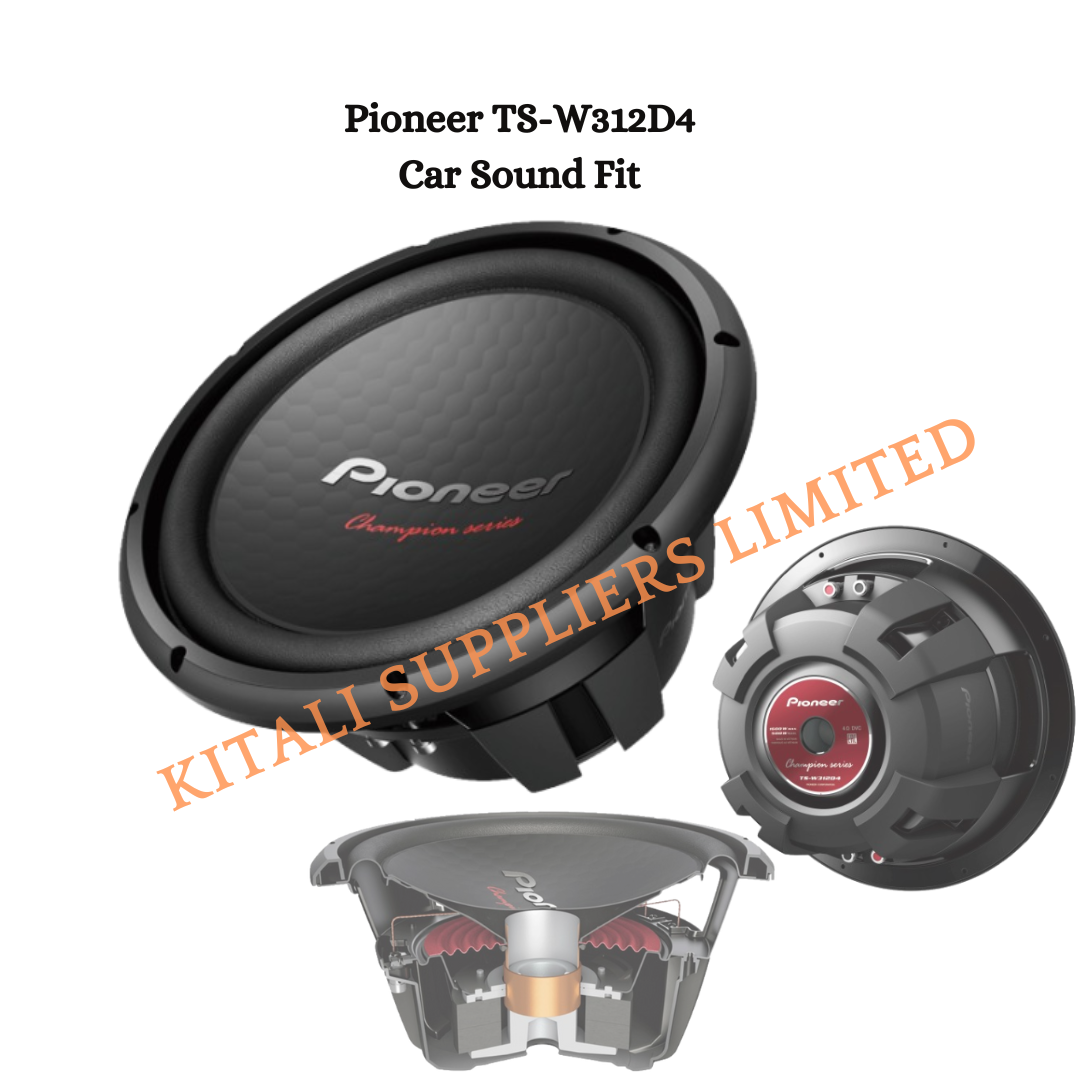 Pioneer TS-W312D4 Car Sound Fit