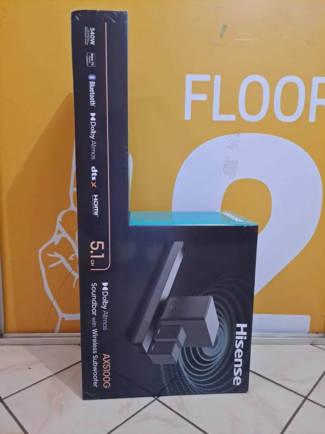 Hisense 2.1CH SOUNDBAR WITH WIRELESS SUBWOOFER