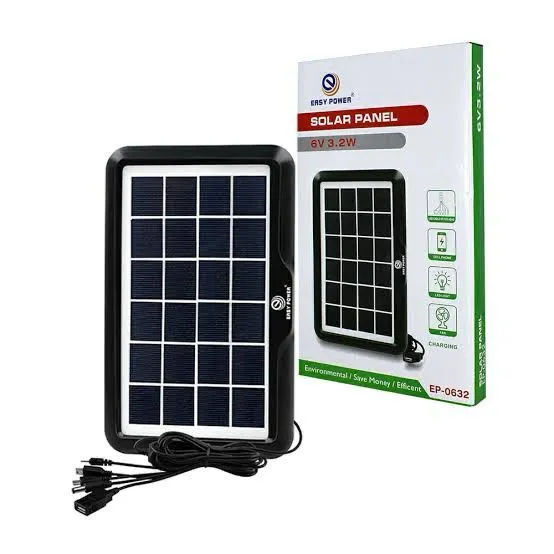 solar panel 6v 3.2 w fllodlight