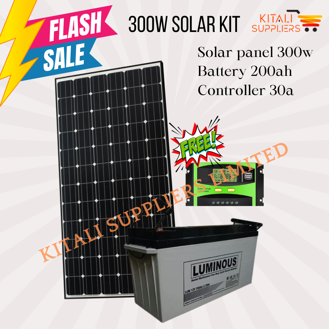 Best solar kit 300w 