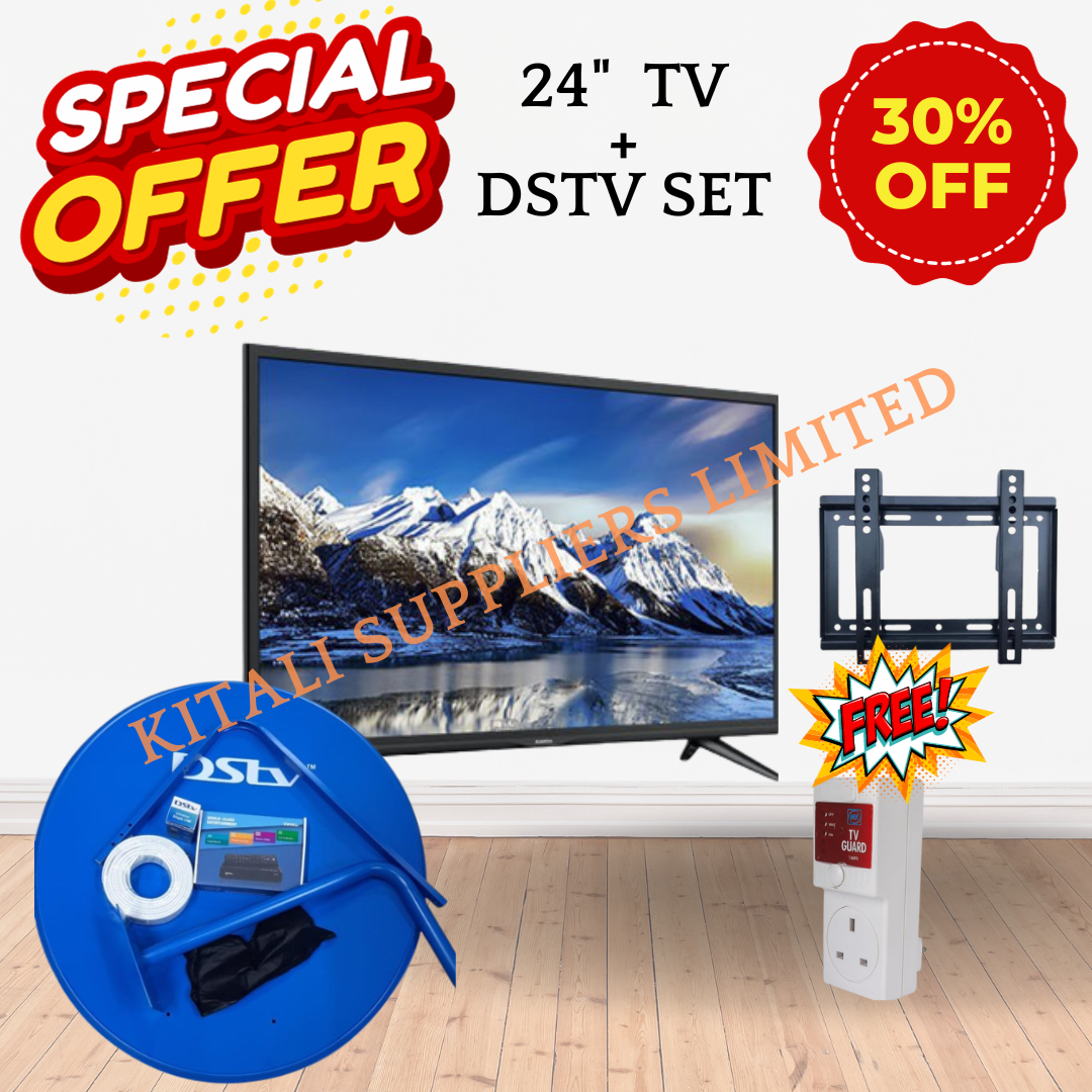 24 Inch Digital TV with DSTV set