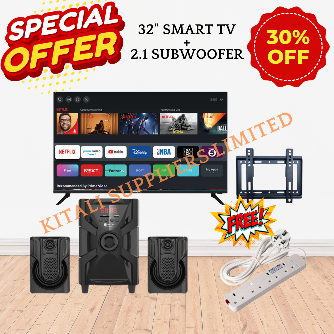 32" Digital tv with subwoofer 2.1ch