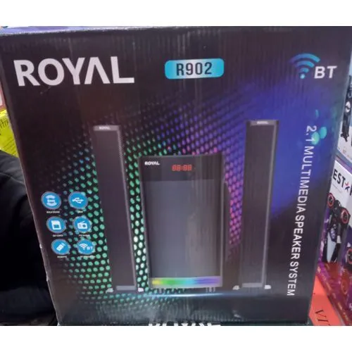 Royal R902, 2.1 MULTIMEDIA SPEAKER SYSTEM FM/BT/USB