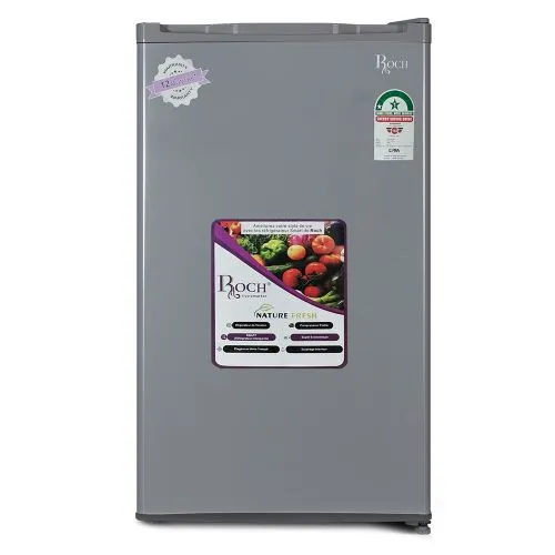 Roch RFR-120S-I Single Door Refrigerator - 90 Litres - Silver