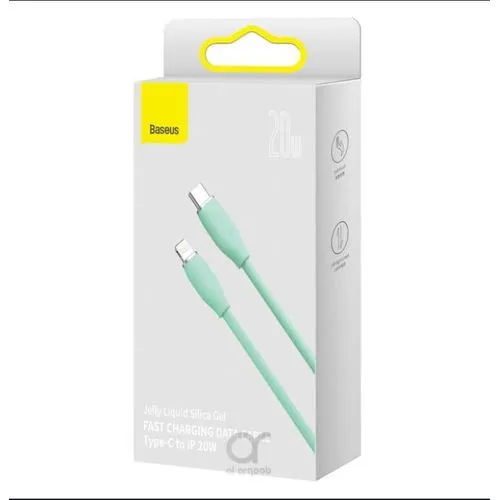 Baseus Type-C to iP 20W Silica Gel FAST CHARGING DATA CABLE 1.2m or 120cm