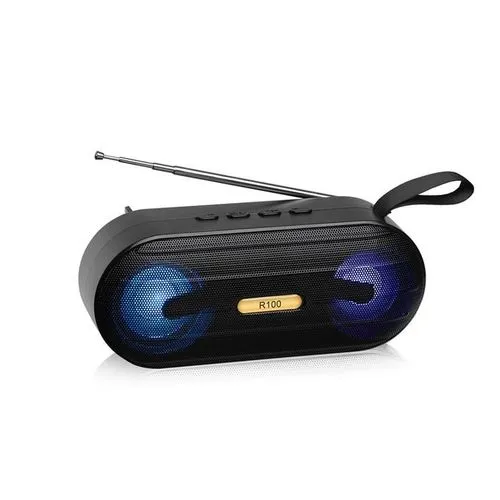 R100 Wireless Bluetooth Speaker With LED Light