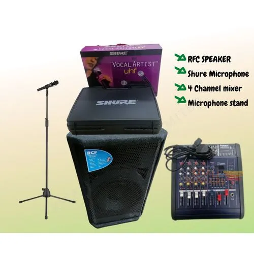 Rcf Public Address System With RCF Speaker
