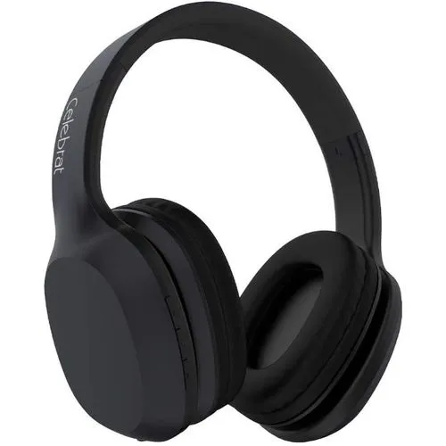 Celebrat A18 Wireless Bluetooth Headphones Wit Extra Bass Black