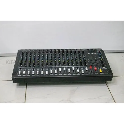Max 16CH Mixer With Amplifier DSP Effects, MP3 Player, USB, BT