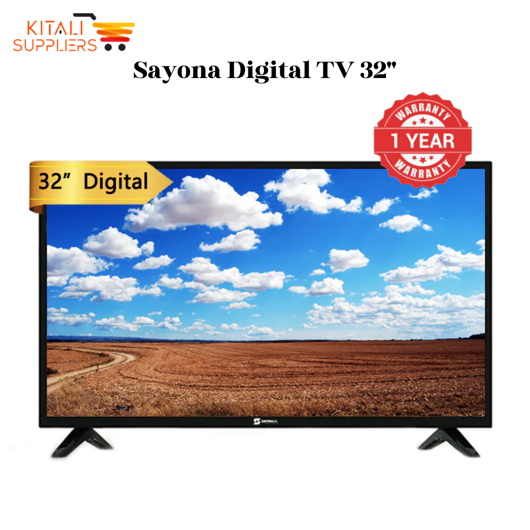 Sayona 32" Inch LED DIGITAL TV INBUILT DECODER 