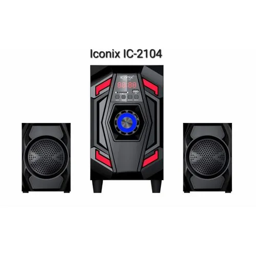 Iconix 2.1CH BLUETOOTH ENABLED 3000W PMPO
